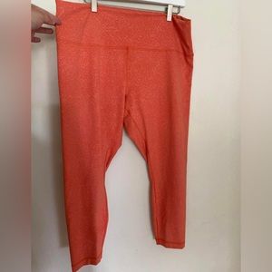 WUNDER TRAIN HIGH-RISE TIGHT 25"
Size 20-Coral